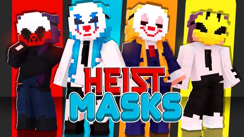 Heist Masks on the Minecraft Marketplace by Maca Designs