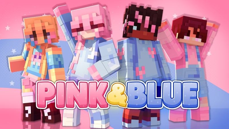 Pink & Blue on the Minecraft Marketplace by Maca Designs