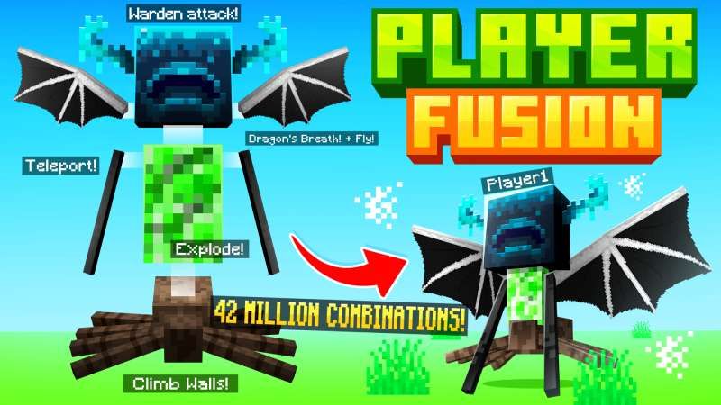 PLAYER FUSION on the Minecraft Marketplace by maca-designs