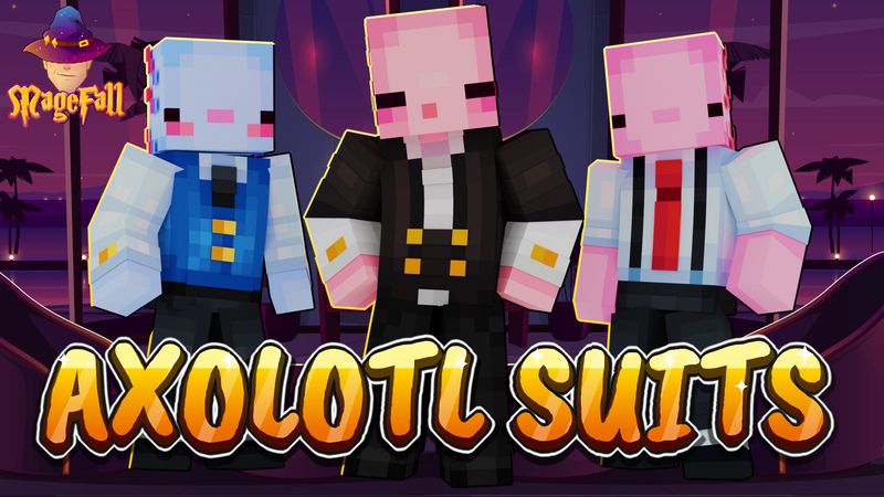 Axolotl Suits on the Minecraft Marketplace by Magefall