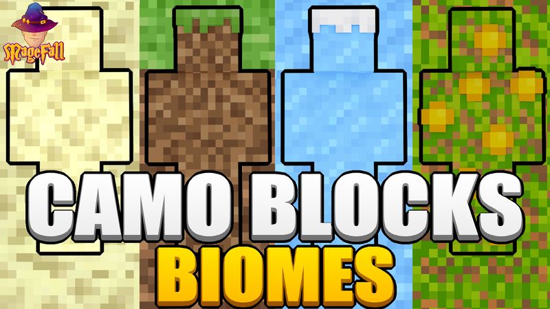 Camo Blocks: Biomes on the Minecraft Marketplace by Magefall