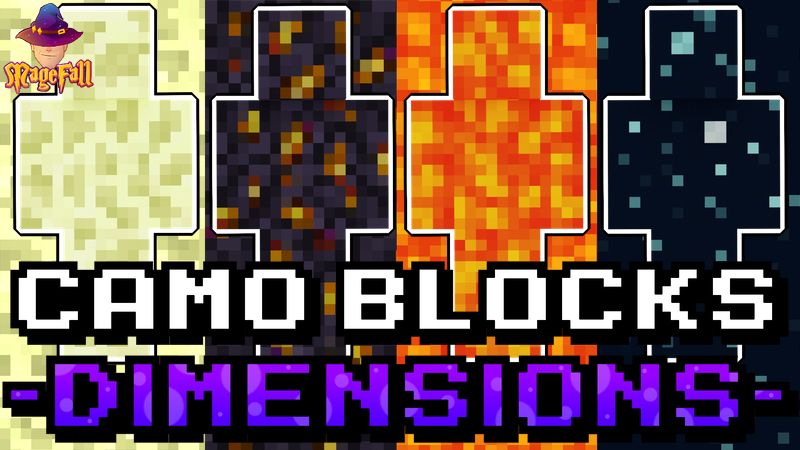 Camo Blocks: Dimensions on the Minecraft Marketplace by Magefall