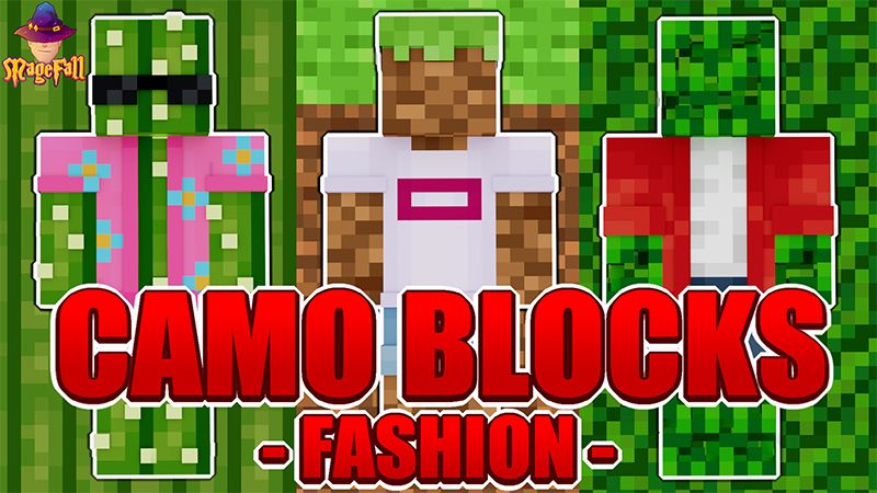 Camo Blocks: Fashion on the Minecraft Marketplace by Magefall