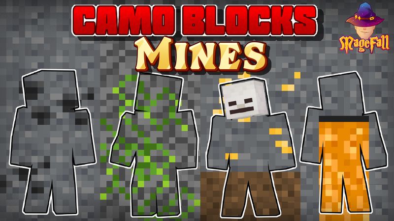 Camo Blocks: Mines on the Minecraft Marketplace by Magefall