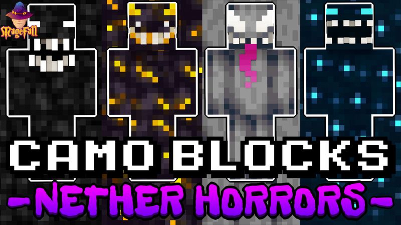 Camo Blocks: Nether Horrors on the Minecraft Marketplace by Magefall