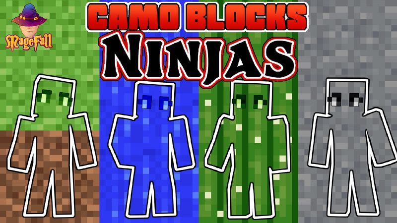 Camo Blocks: Ninjas on the Minecraft Marketplace by Magefall