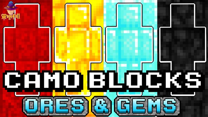 Camo Blocks: Ores & Gems on the Minecraft Marketplace by Magefall