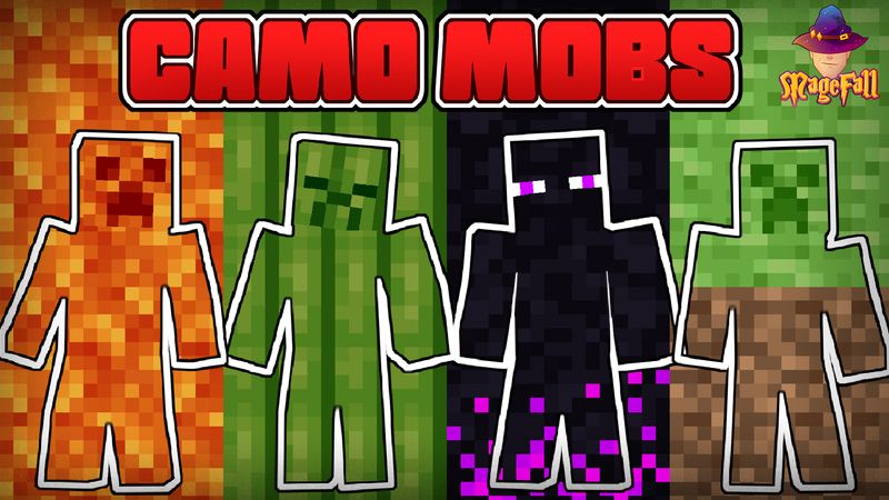 Camo Mobs on the Minecraft Marketplace by Magefall