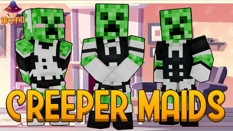 Creeper Maids on the Minecraft Marketplace by Magefall