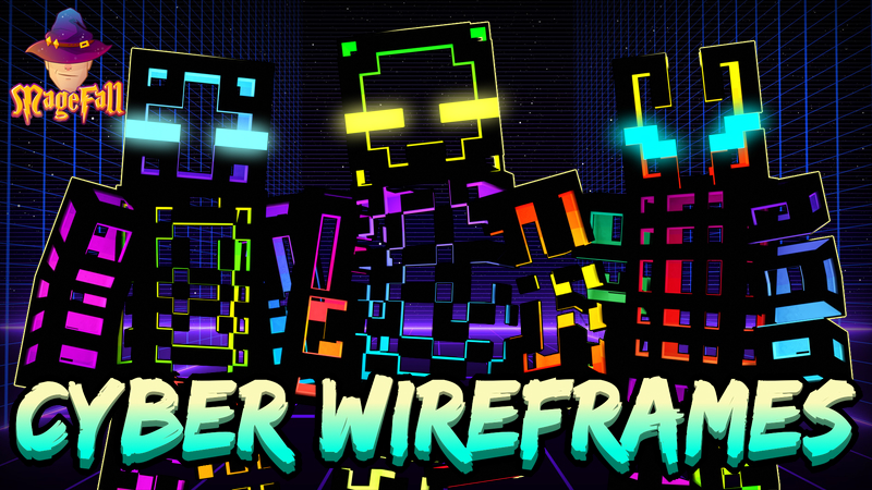 Cyber Wireframes on the Minecraft Marketplace by Magefall