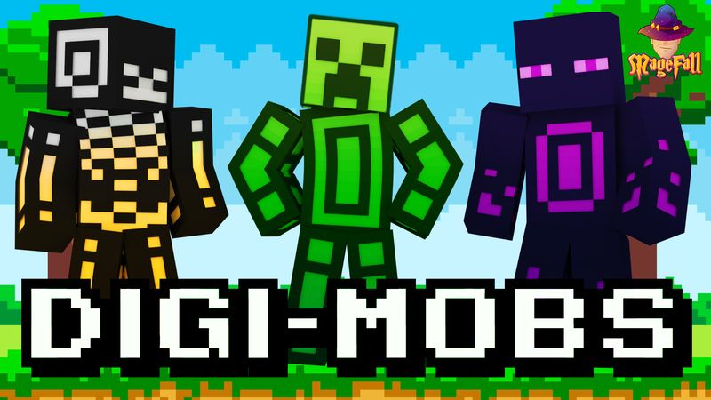 Digi-Mobs on the Minecraft Marketplace by Magefall