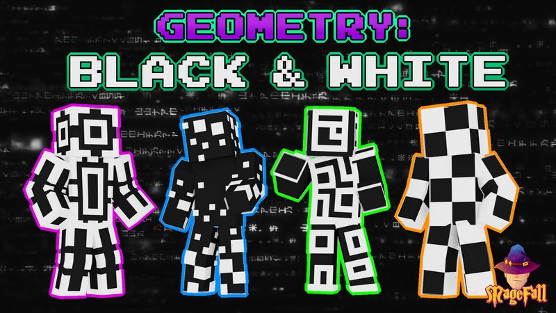 Geometry: Black & White on the Minecraft Marketplace by Magefall