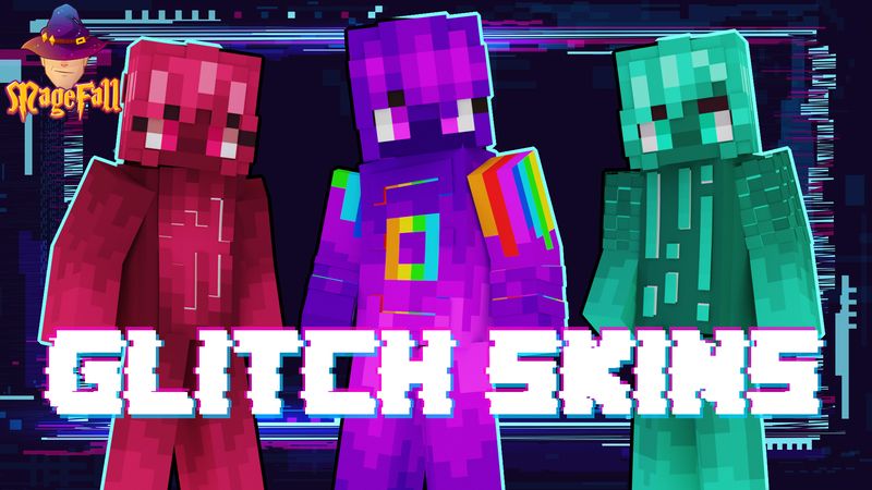 Glitch Skins on the Minecraft Marketplace by Magefall