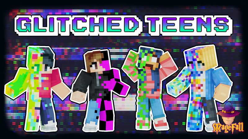 Glitched Teens on the Minecraft Marketplace by Magefall