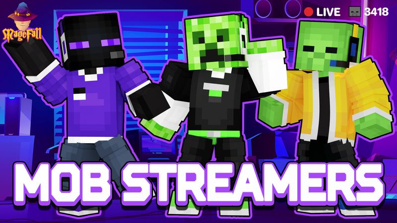 Mob Streamers on the Minecraft Marketplace by Magefall