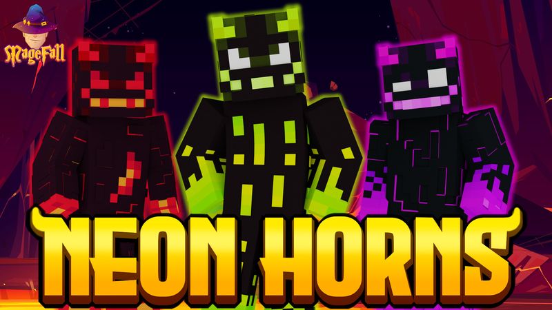 Neon Horns on the Minecraft Marketplace by Magefall