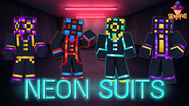 Neon Suits on the Minecraft Marketplace by Magefall