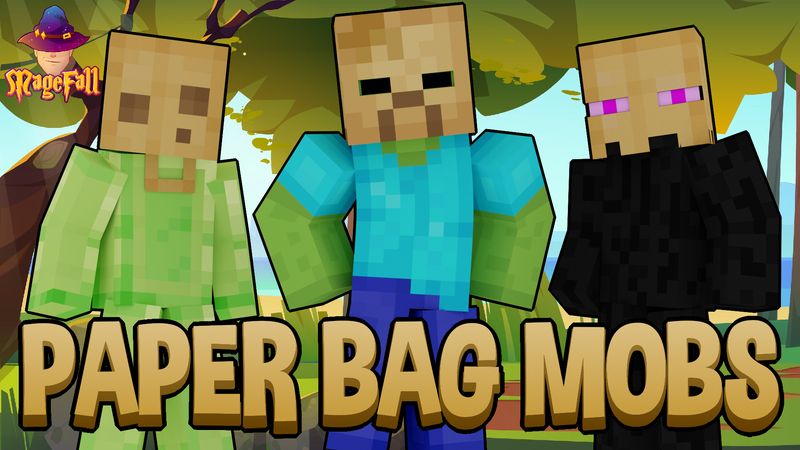 Paper Bag Mobs on the Minecraft Marketplace by Magefall