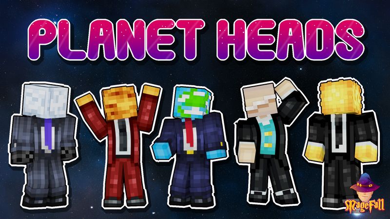 Planet Heads on the Minecraft Marketplace by Magefall