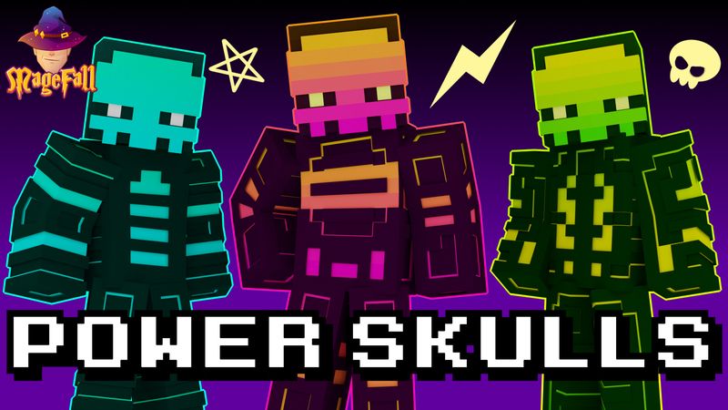 Power Skulls on the Minecraft Marketplace by Magefall