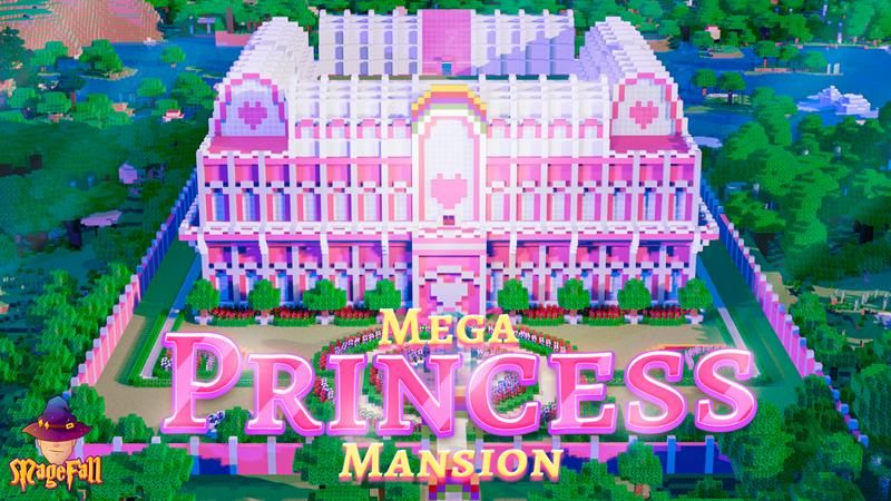 Princess Mega Mansion on the Minecraft Marketplace by Magefall