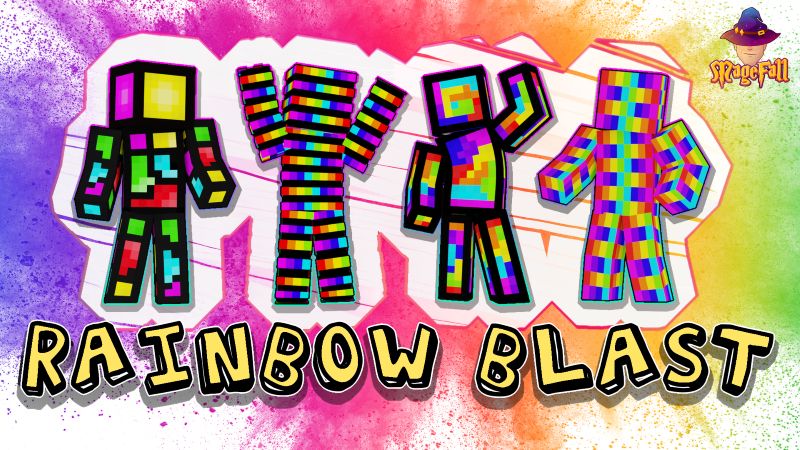 Rainbow Blast on the Minecraft Marketplace by Magefall