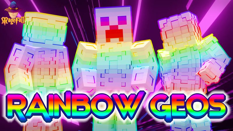 Rainbow Geos on the Minecraft Marketplace by Magefall