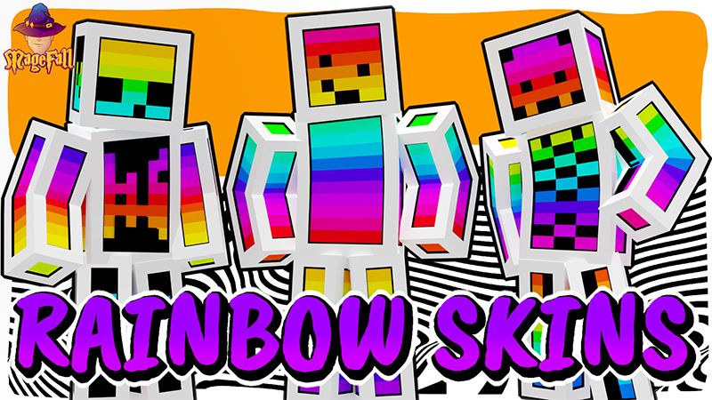 Rainbow Skins on the Minecraft Marketplace by Magefall