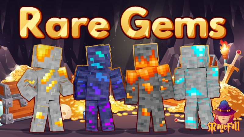 Rare Gems on the Minecraft Marketplace by Magefall