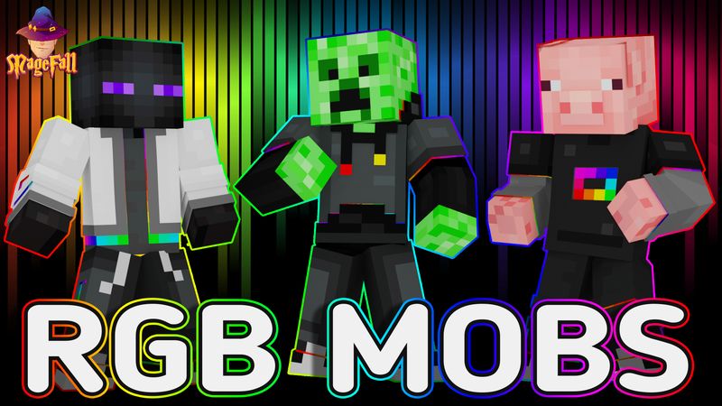 RGB Mobs on the Minecraft Marketplace by Magefall