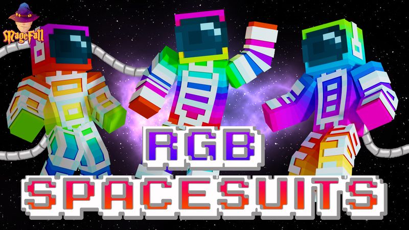 RGB Spacesuits on the Minecraft Marketplace by Magefall