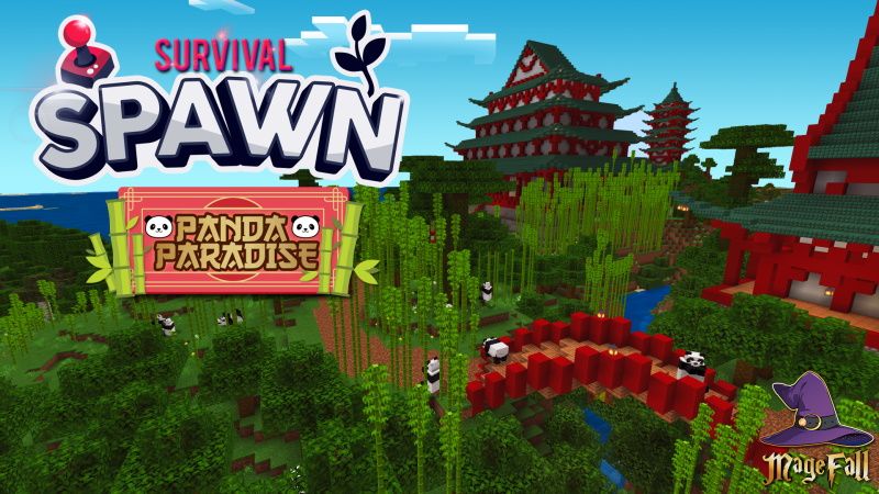 Survival Spawn: Panda Paradise on the Minecraft Marketplace by Magefall