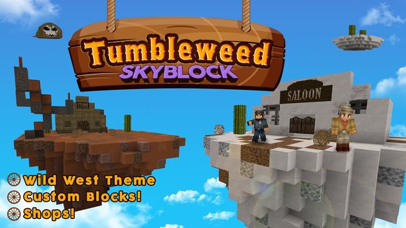 Tumbleweed Skyblock on the Minecraft Marketplace by Magefall