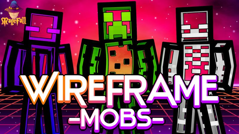 Wireframe Mobs on the Minecraft Marketplace by Magefall