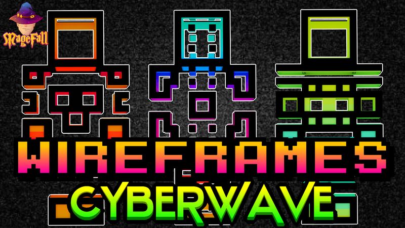 Wireframes - Cyberwave on the Minecraft Marketplace by Magefall