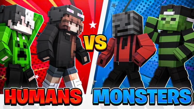 Humans VS Monsters on the Minecraft Marketplace by ManaLabs