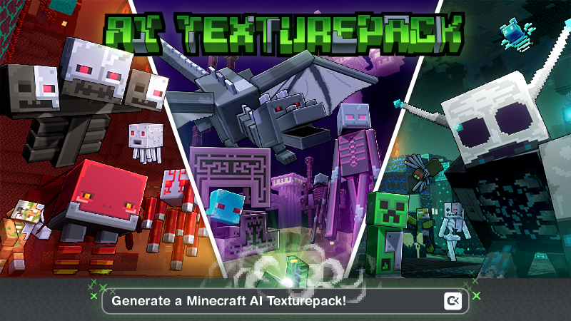 AI Texturepack on the Minecraft Marketplace by Master Duckies