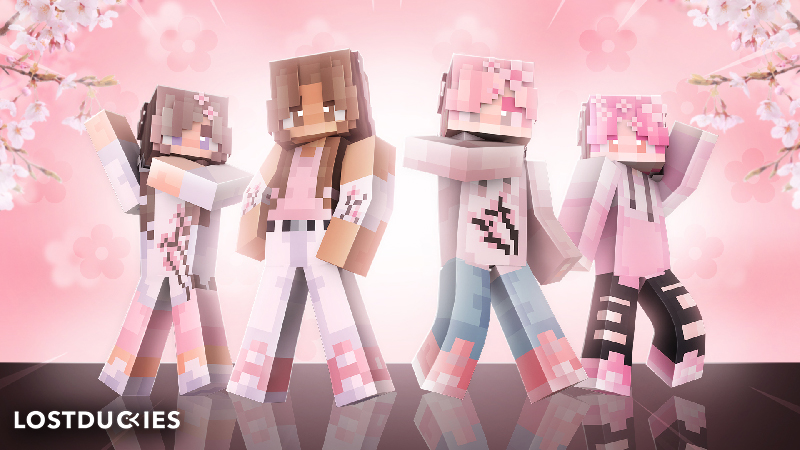 Cherry Blossom Teens on the Minecraft Marketplace by Master Duckies
