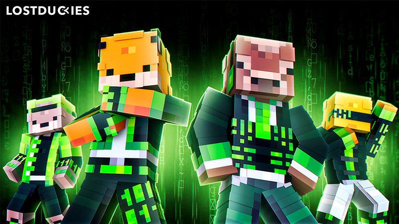 Hacker Mobs on the Minecraft Marketplace by Master Duckies