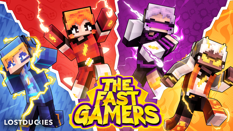The Fast Gamers on the Minecraft Marketplace by Master Duckies