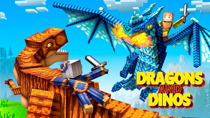 Dragons And Dinos on the Minecraft Marketplace by Mazario Studios