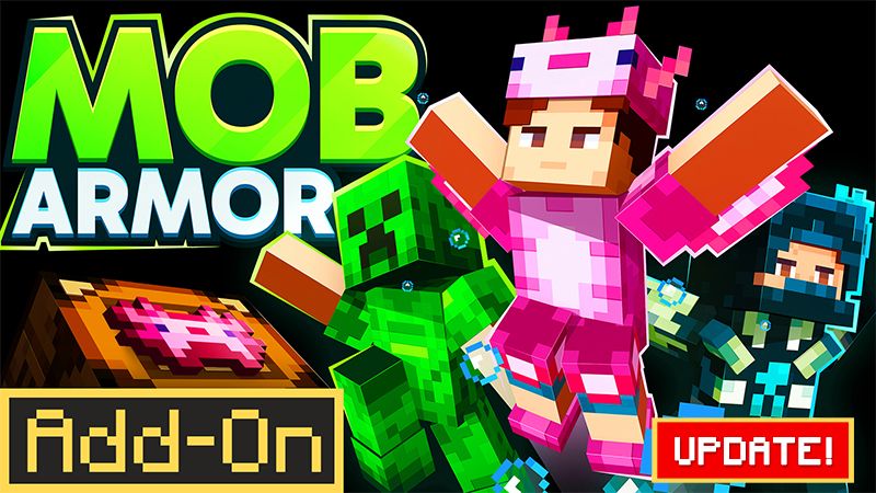 MOB ARMOR Add-On 1.2 on the Minecraft Marketplace by Mazario Studios