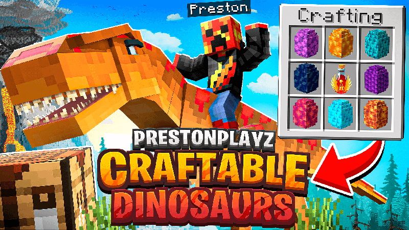 Preston's Craftable Dinosaurs