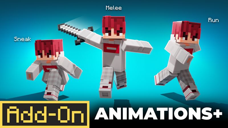 Animations+ Add-On on the Minecraft Marketplace by MelonBP