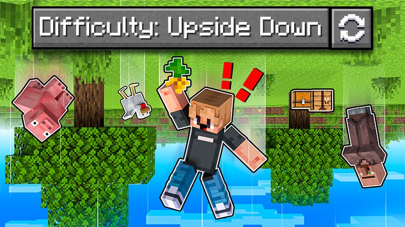 Difficulty: Upside Down! on the Minecraft Marketplace by MelonBP