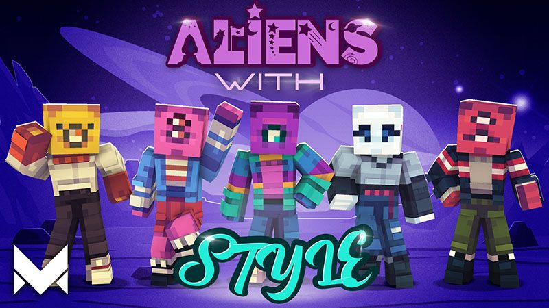 Aliens With Style on the Minecraft Marketplace by Meraki