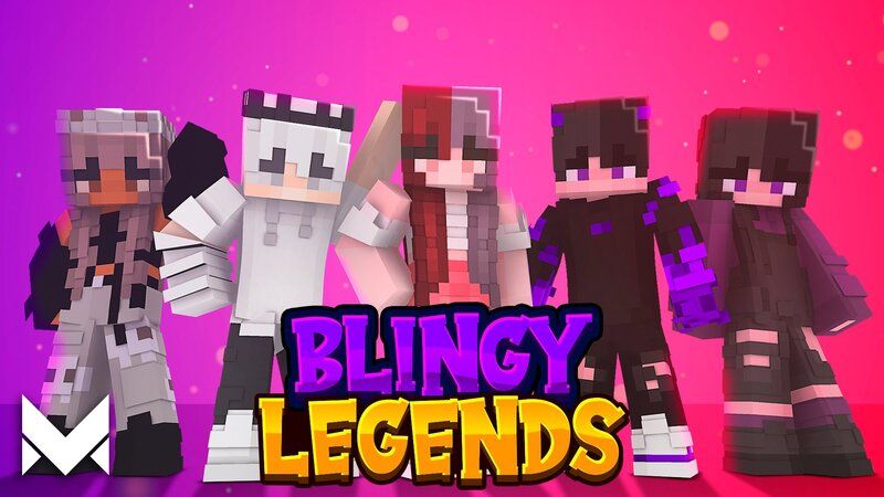 Blingy Legends on the Minecraft Marketplace by Meraki