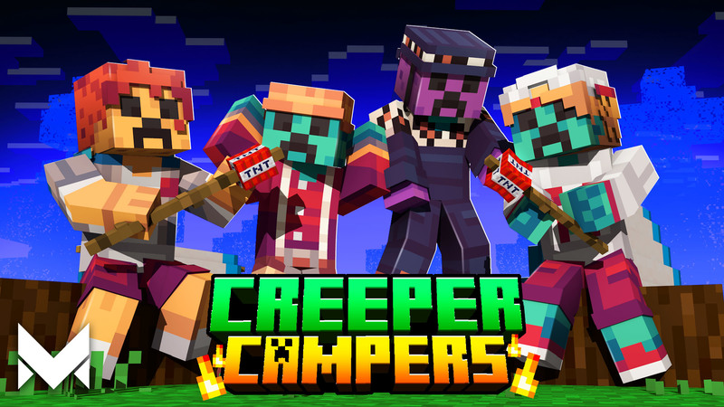 Creeper Campers on the Minecraft Marketplace by Meraki