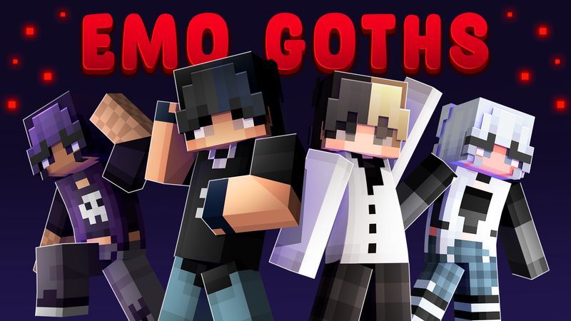 Emo Goths on the Minecraft Marketplace by Meraki