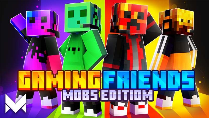 Gaming Friends: Mobs Edition on the Minecraft Marketplace by Meraki